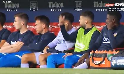 Εκνευρισμός Τζόρντι Άλμπα: «Γιατί δεν με βάζετε;»