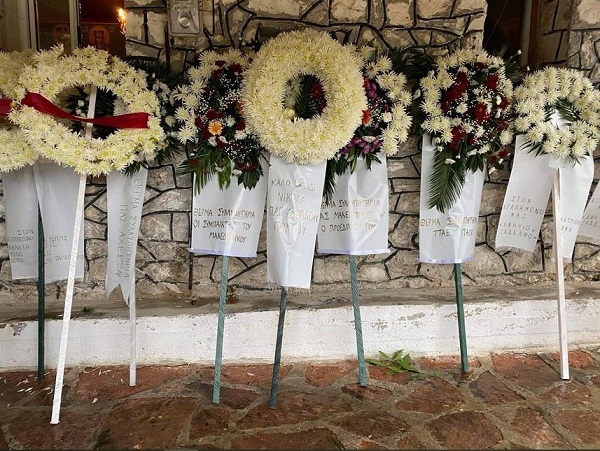 Νίκος Τσουμάνης: Θρήνος στην κηδεία του