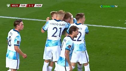 Άνοιξε το σκορ η Τουρκία, απάντησε η Νορβηγία