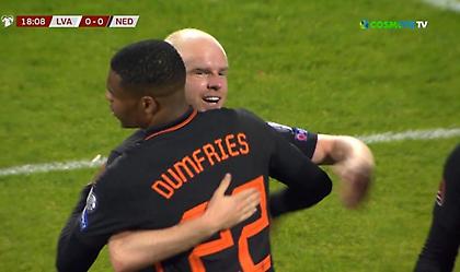 Σουτ στην κίνηση από τον Κλάασεν και προβάδισμα της Ολλανδίας στη Λετονία