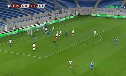 Βρήκε δίχτυα η Ελλάδα όμως το γκολ ακυρώθηκε μέσω VAR