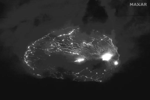Χαβάη: Απίστευτες εικόνες του ηφαιστείου από το διάστημα