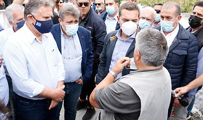 Τσίπρας σε σεισμόπληκτους Κρήτης: Να μην αφήσει η κυβέρνηση την περιοχή στην τύχη της