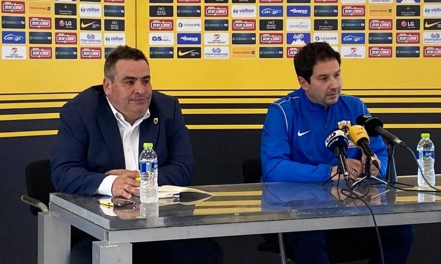 Live Streaming: Η παρουσίαση του Αργύρη Γιαννίκη από την ΑΕΚ