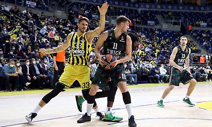 Ένα από τα χειρότερα ranking στην ιστορία της Euroleague για την Ούνιξ Καζάν κόντρα στη Φενέρ!