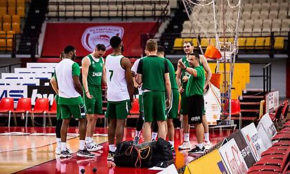 Πρωινή προπόνηση για Ζαλγκίρις στο ΣΕΦ