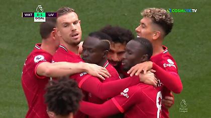 Τρομερή ασίστ του Σαλάχ, ο Μανέ το 1-0 για τη Λίβερπουλ