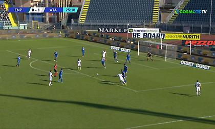 Φανταστικό τελείωμα του Ίλισιτς για το 2-0 της Αταλάντα