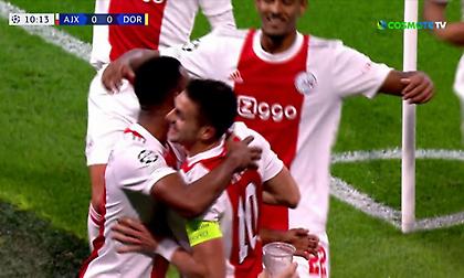 Προβάδισμα για τον Άγιαξ με αυτογκόλ του Ρόις!