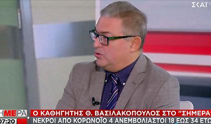 Βασιλακόπουλος-ΣΚΑΪ: Υποχρεωτικότητα εμβολιασμού η μόνη λύση