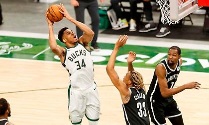 Τα highlights του Γιάννη Αντετοκούνμπο στην πρεμιέρα των Μπακς