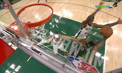 Η τρομερή τάπα του Θανάση Αντετοκούνμπο στον Χάρντεν