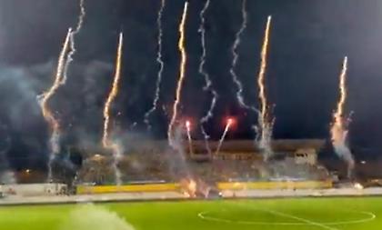 Τρομερή ατμόσφαιρα με πυροτεχνήματα και... AC/DC στο Μπόντο Γκλιμτ-Ρόμα!