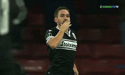 Εξαιρετική αντεπίθεση ΠΑΟΚ και 2-0 από τον Ζίβκοβιτς!