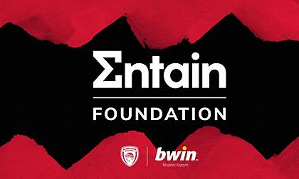 Το «Entain Foundation» στη φανέλα του Ολυμπιακού στη Μόσχα