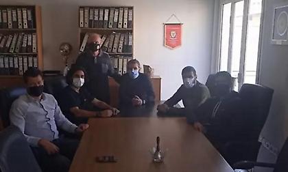 Ο ΠΣΑΠ παρέδωσε αθλητικό υλικό στα σωματεία της Εύβοιας