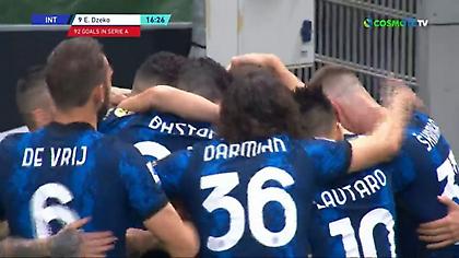 Προβάδισμα στο ντέρμπι για την Ίντερ με τον Τζέκο