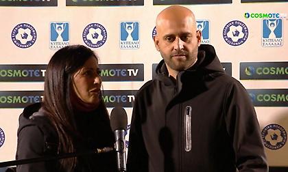 Σαραγόσα: «Παίξαμε καλά για 70', υπάρχει αλληλοεκτίμηση με τον Αμπασκάλ»