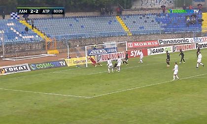 Άγγιξε το 3-2 ο Ατρόμητος με τον Καστεγιάνο