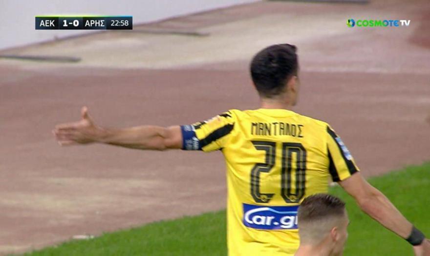 Άγγιξε το 1-1 ο Άρης, στο δοκάρι η κεφαλιά του Μπράμπετς