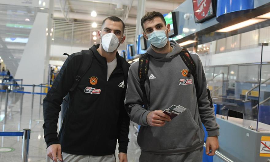 Τα «κλικς» από την αναχώρηση του Παναθηναϊκού για Βελιγράδι