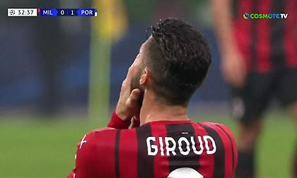 Εντυπωσιακή εκτίναξη του Ντιόγκο Κόστα σε φαλτσαριστό σουτ του Ζιρού