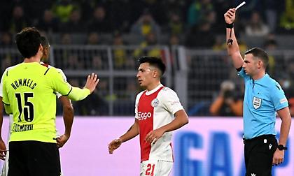 Η... τραβηγμένη κόκκινη κάρτα στον Χούμελς