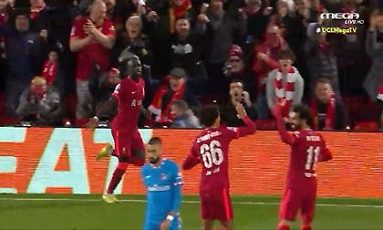 Δεύτερη ασίστ με… σουτ ο Αλεξάντερ-Άρνολντ, γκολ ο Μανέ και 2-0 η Λίβερπουλ!