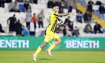 Το γκολ του Αραούχο στο 80' για το 2-2 της ΑΕΚ στη Ριζούπολη!