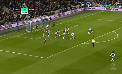 Τα highlights του Μπράιτον-Νιούκαστλ