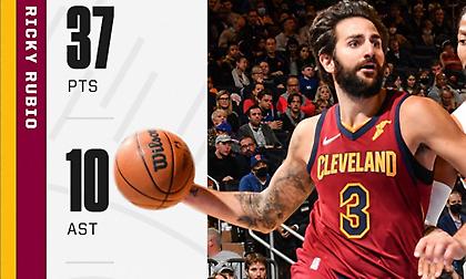 Η βραδιά καριέρας του Ρούμπιο στη Νέα Υόρκη