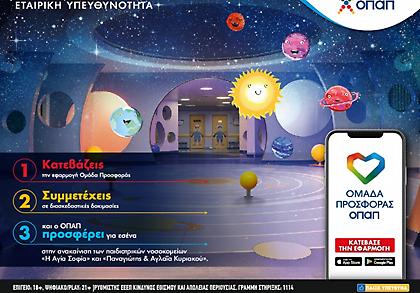 Τρία βήματα για χιλιάδες παιδικά χαμόγελα – Πώς θα μπούμε στην «Ομάδα Προσφοράς ΟΠΑΠ»