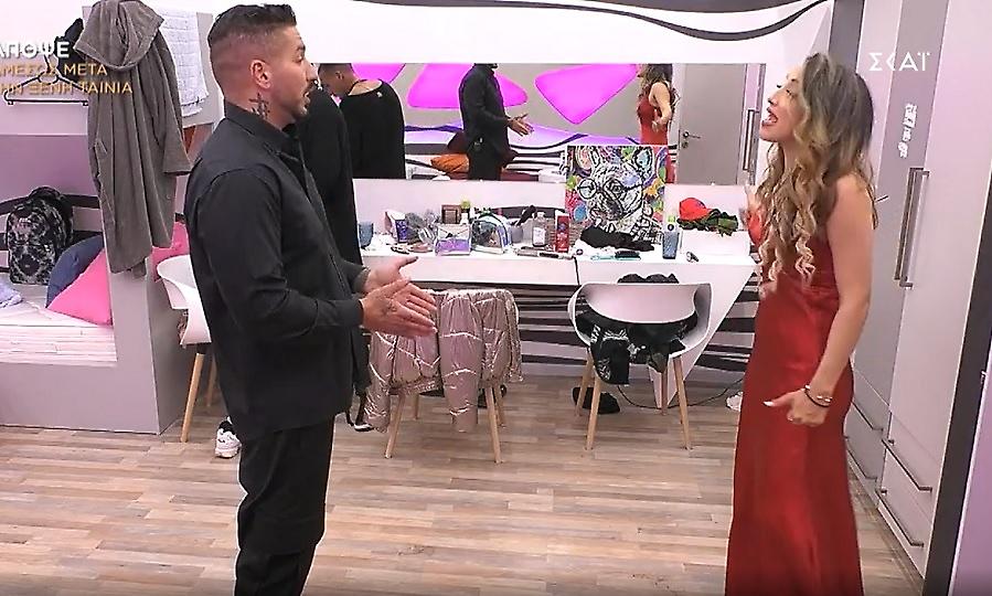 Big Brother: Άγριος τσακωμός Νάσου και Άννας