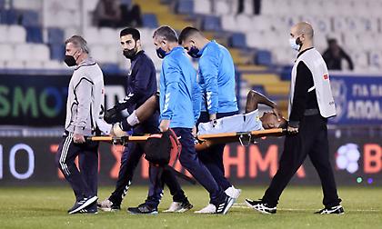 Απόλλων Σμύρνης: Κάκωση στον αστράγαλο ο Ντομίνγκες, εκτός με Παναιτωλικό
