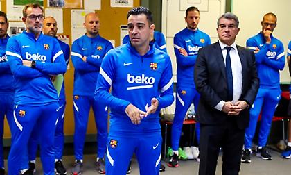 Μπαρτσελόνα: Οι φωτογραφίες από την πρώτη προπόνηση του Τσάβι