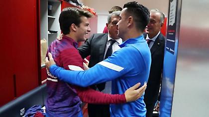 Παίκτης της Μπαρτσελόνα πήγε να πατήσει άνθρωπο με πατίνι!