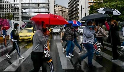 Καιρός – Βροχές, πτώση της θερμοκρασίας και ισχυροί άνεμοι έως 8 μποφόρ