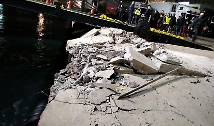 Στο λιμάνι της Χίου προσέκρουσε το Nissos Samos