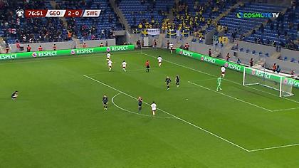 Στα… σχοινιά η Σουηδία, 2-0 η Γεωργία!