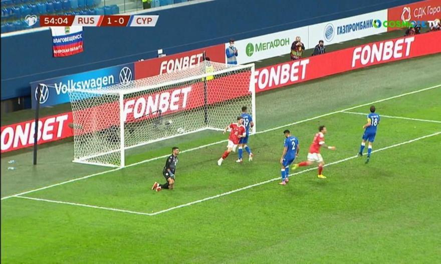 Ρωσία-Κύπρος: Δυο γκολ μέσα σε 2 λεπτά για τους γηπεδούχους