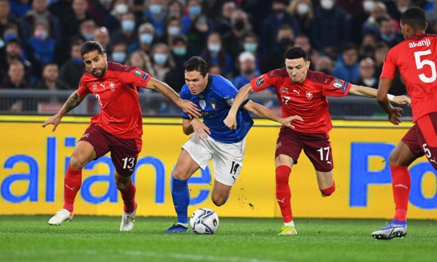 Italia-Svizzera 1-1 – Calcio – Mondiali 2022