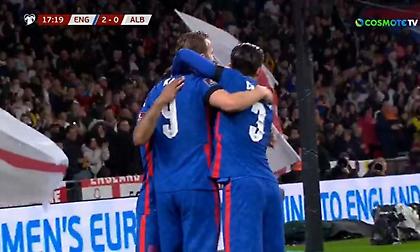 Σέντρα... πάρε-βάλε από τον Χέντερσον και 2-0 ο Κέιν