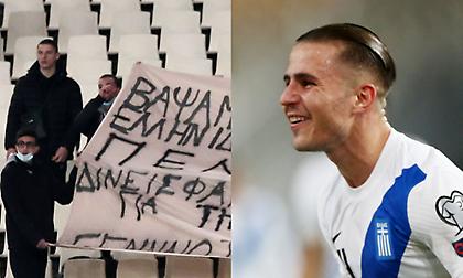 Το… γενναίο αίτημα οπαδών για φανέλα του Πέλκα: «Βάψαμε σεντόνι Ελληνίδας μάνας»