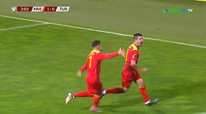 Προβάδισμα το Μαυροβούνιο με τον Μπεκιράι