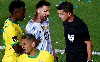 Τιμωρήθηκαν οι διαιτητές του Αργεντινή-Βραζιλία