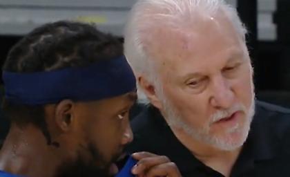 Έδωσε οδηγίες σε... αντίπαλο παίκτη ο Πόποβιτς!