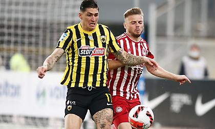 ΑΕΚ-Ολυμπιακός 2-3 (ΤΕΛΙΚΟ)