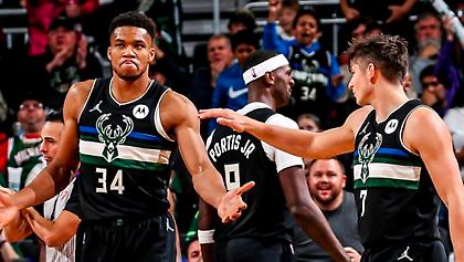 Η διαστημική εμφάνιση του Γιάννη κόντρα στους Μάτζικ - Το απίστευτο ρεκόρ του