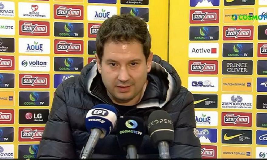 Γιαννίκης: «Μας πικραίνει το αποτέλεσμα»