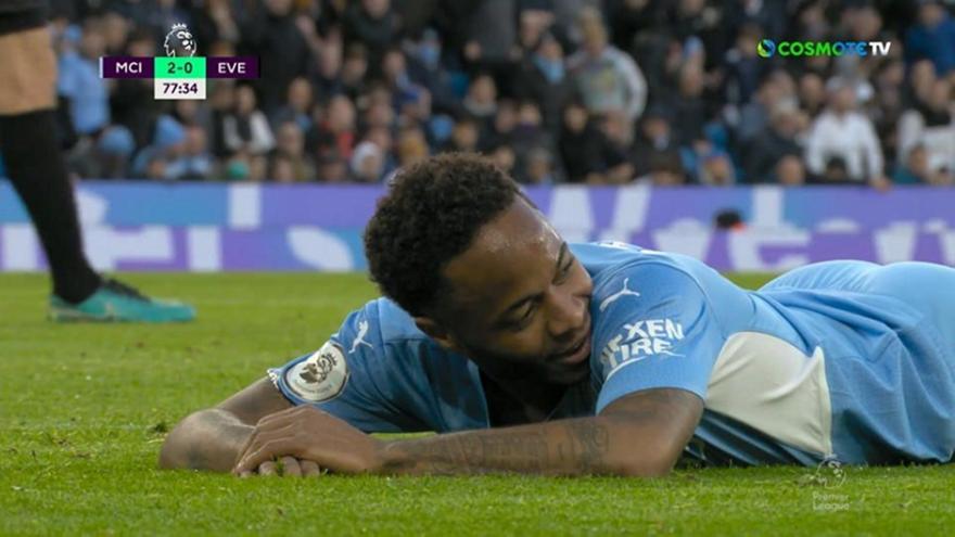 Μάντσεστερ Σίτι-Έβερτον: Έχασε το… άχαστο ο Στέρλινγκ!